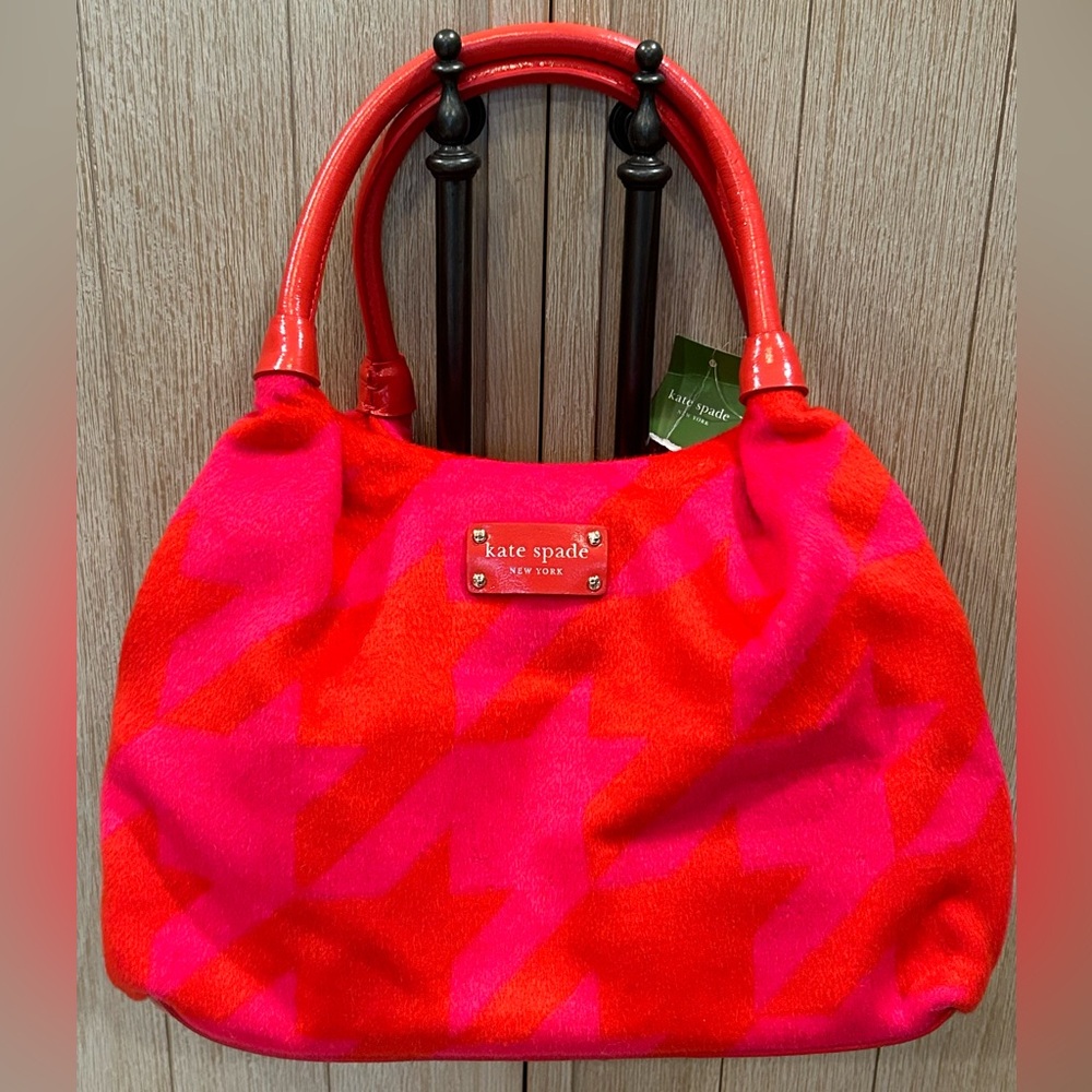 Kate Spade Stevie Hearthstone Houndstouth Bag